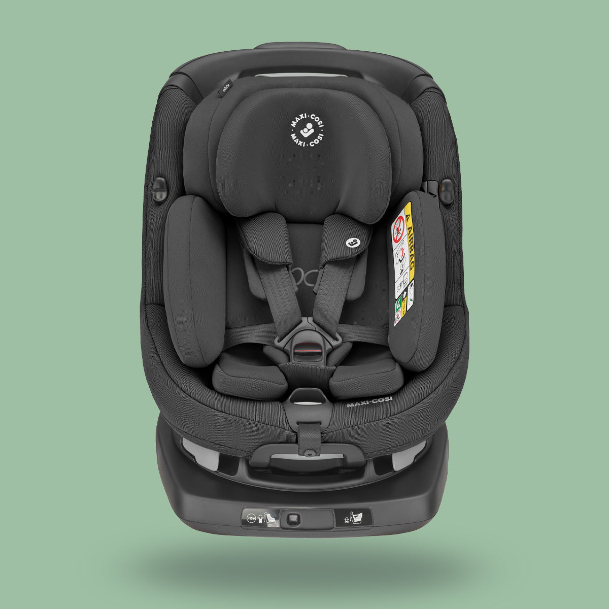 A Maxi-Cosi AxissFix Plus black baby car seat from Maxi-Cosi UAE.