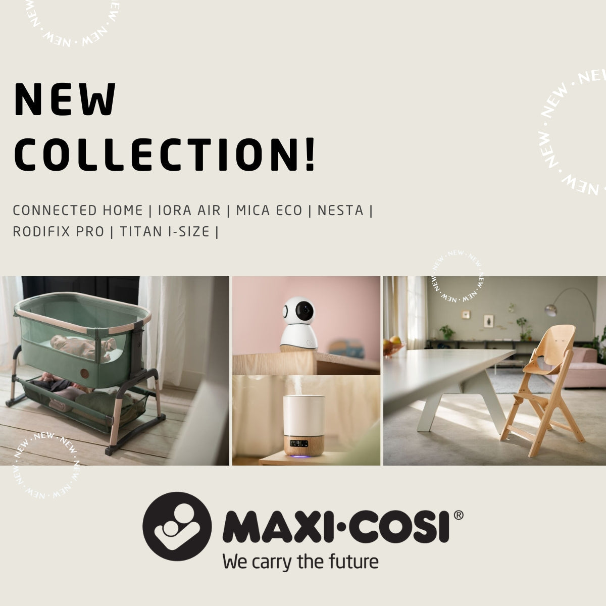 Primary Website Collection Visual for Maxi-Cosi New Products