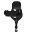 A black car seat with a seatbelt attached to it, featuring SlideTech technology - FamilyFix 360 Pro Base by Maxi-Cosi UAE